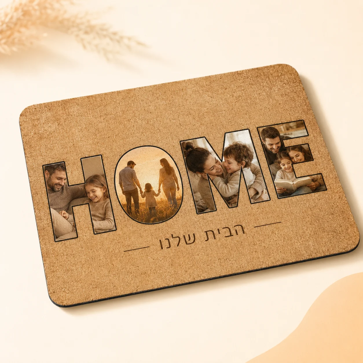 משטח עכבר בגוון שעם בעיצוב אישי